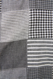 Monochrome Patchwork Shirt