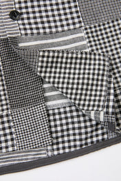 Monochrome Patchwork Shirt