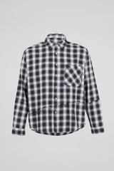 Black & White Checked Long Sleeves Shirt