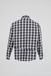 Black & White Checked Long Sleeves Shirt