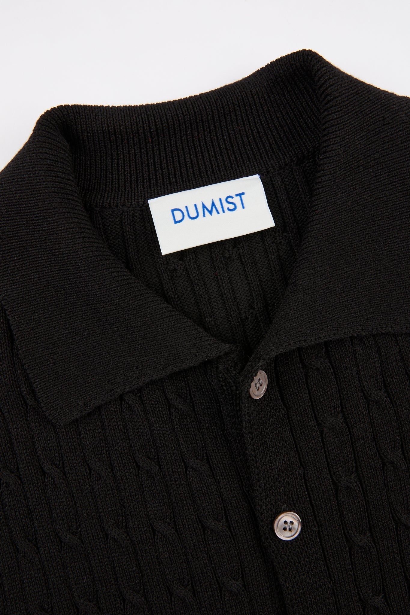 Cable Knit Button Cardigan