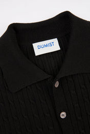 Cable Knit Button Cardigan