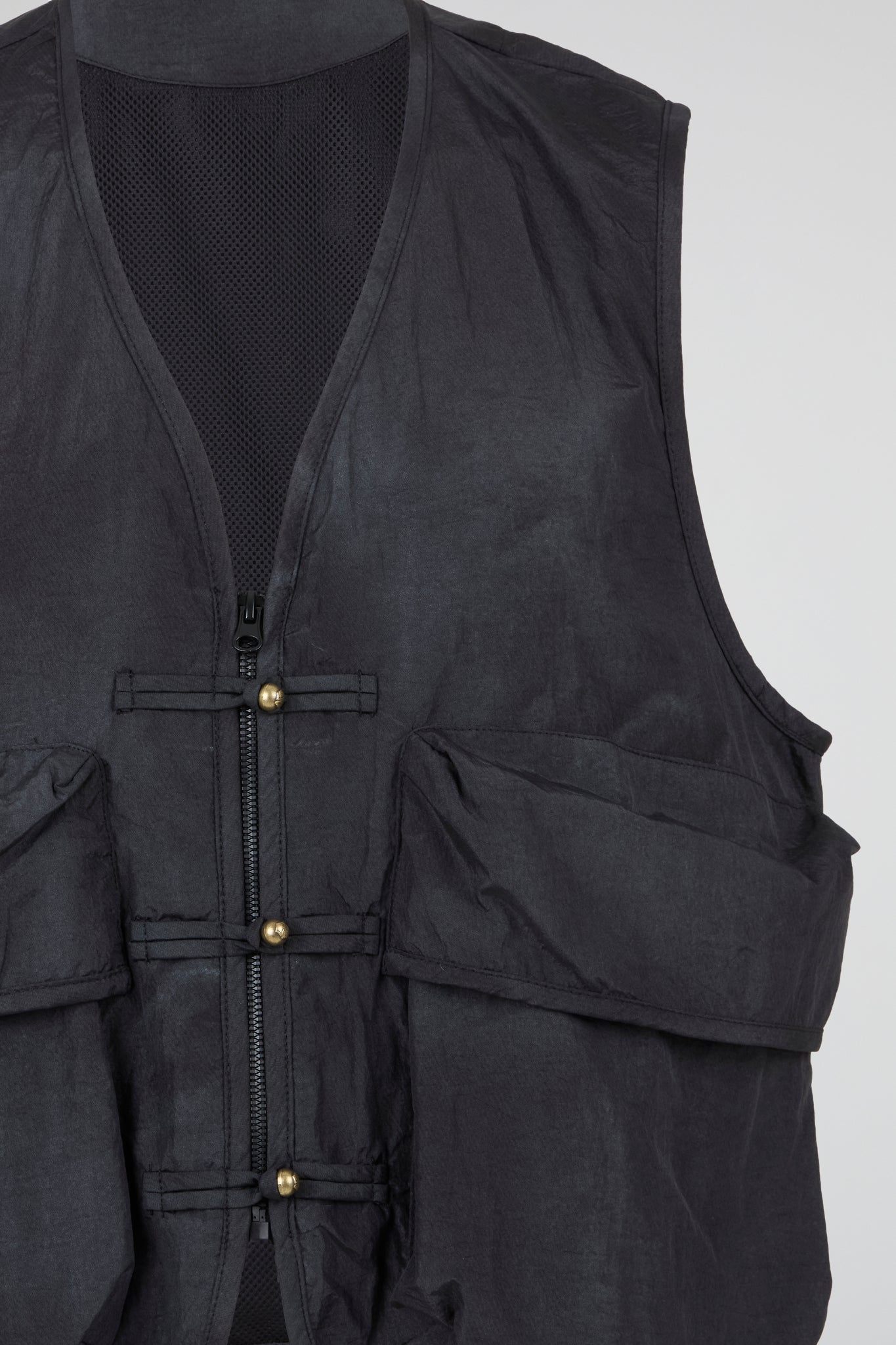 Midnight Grey Modular Technical Vest