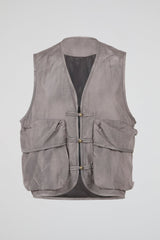 DUMIST Washed Utility Vest