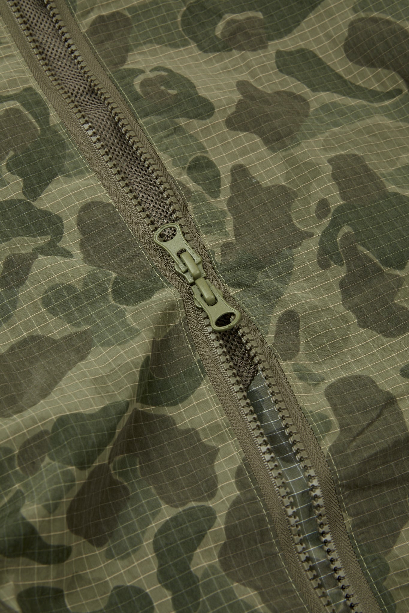 Camouflage Ripstop Zip Jacket