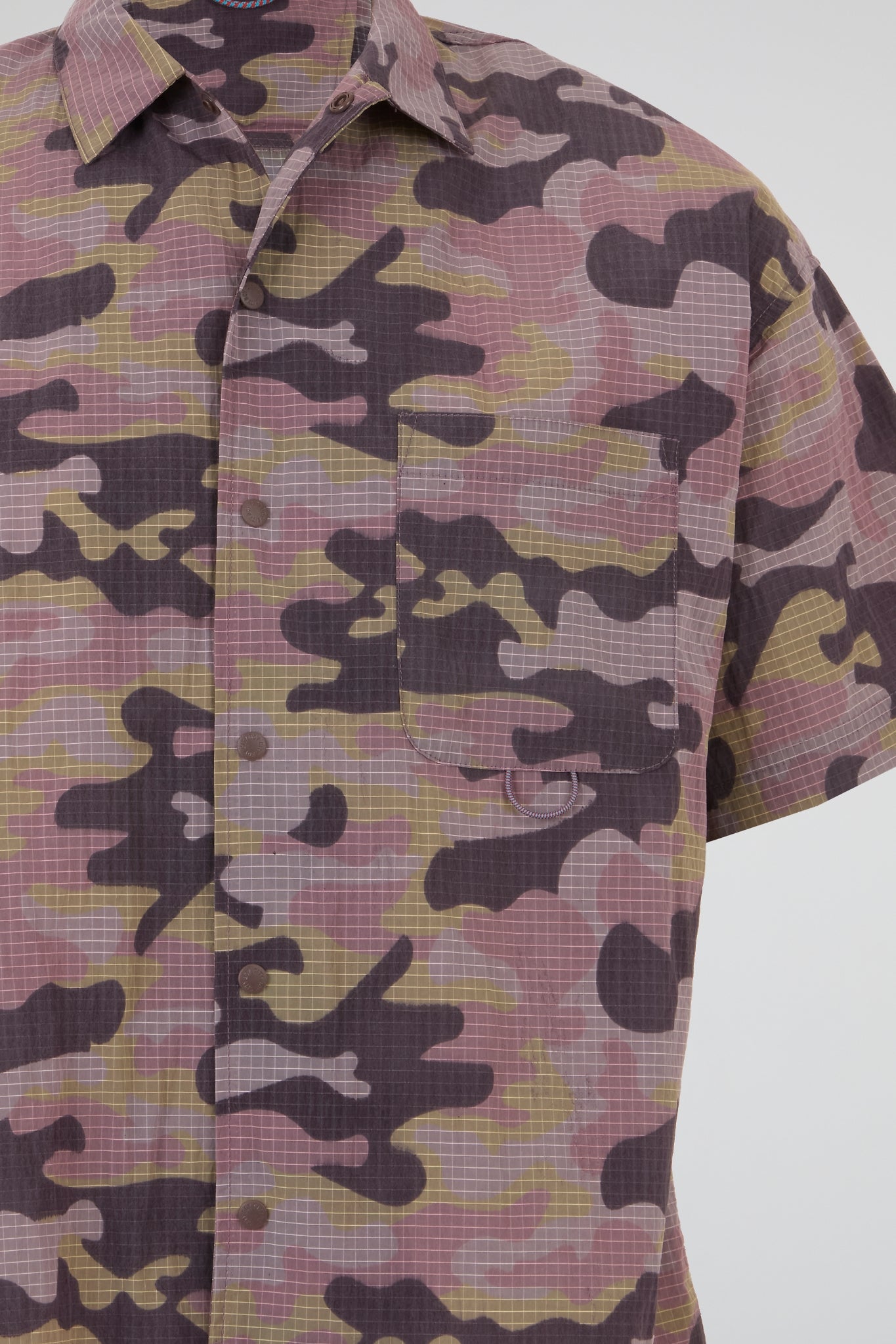 Multi-Tonal Camouflage Ripstop Shirt
