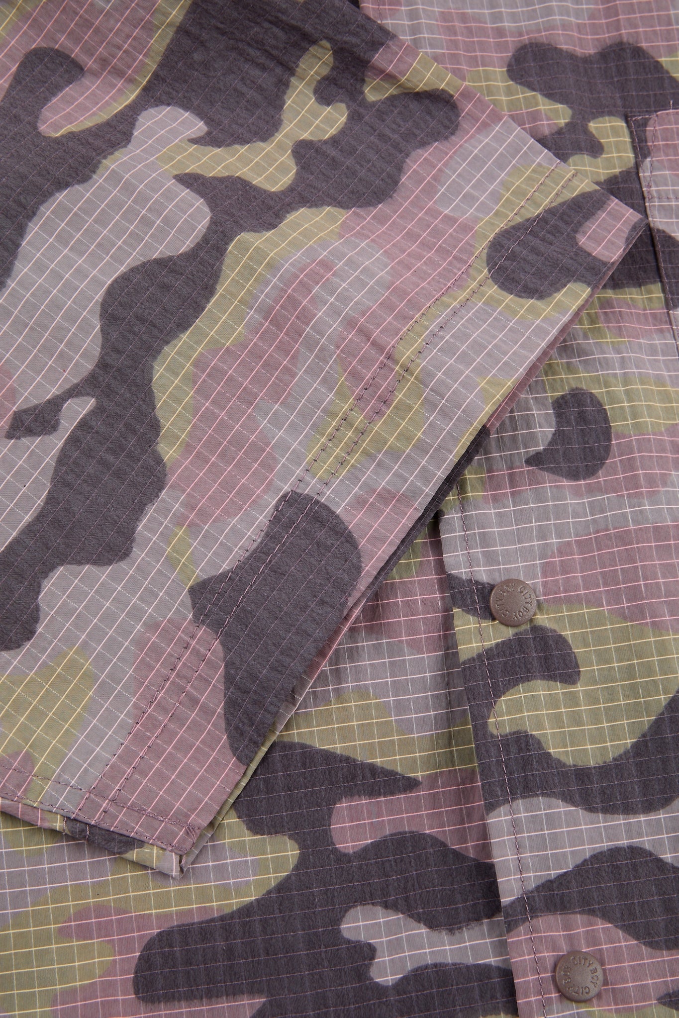 Multi-Tonal Camouflage Ripstop Shirt