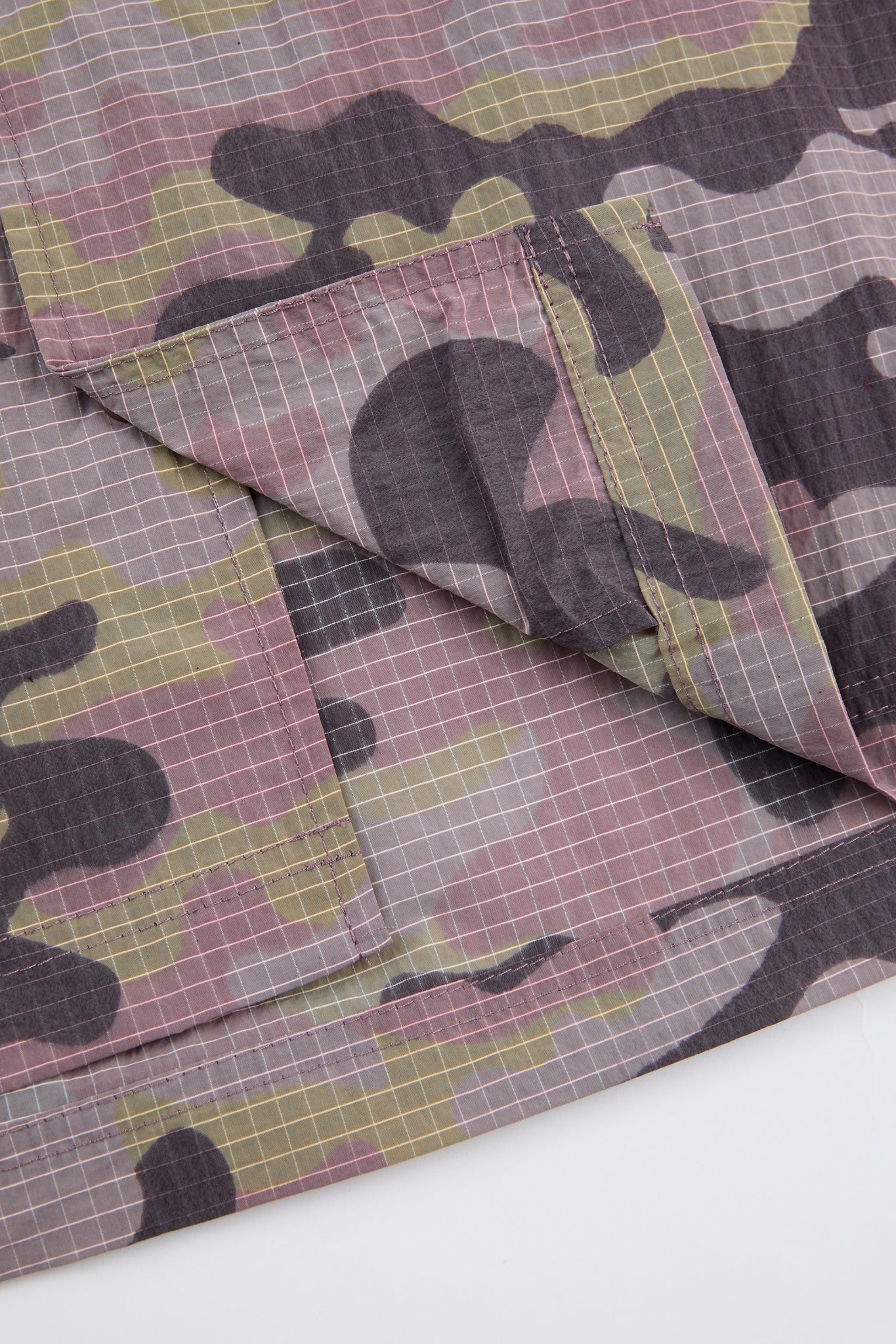 Multi-Tonal Camouflage Ripstop Shirt