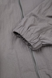 Crinkle Hooded Zip Jacket
