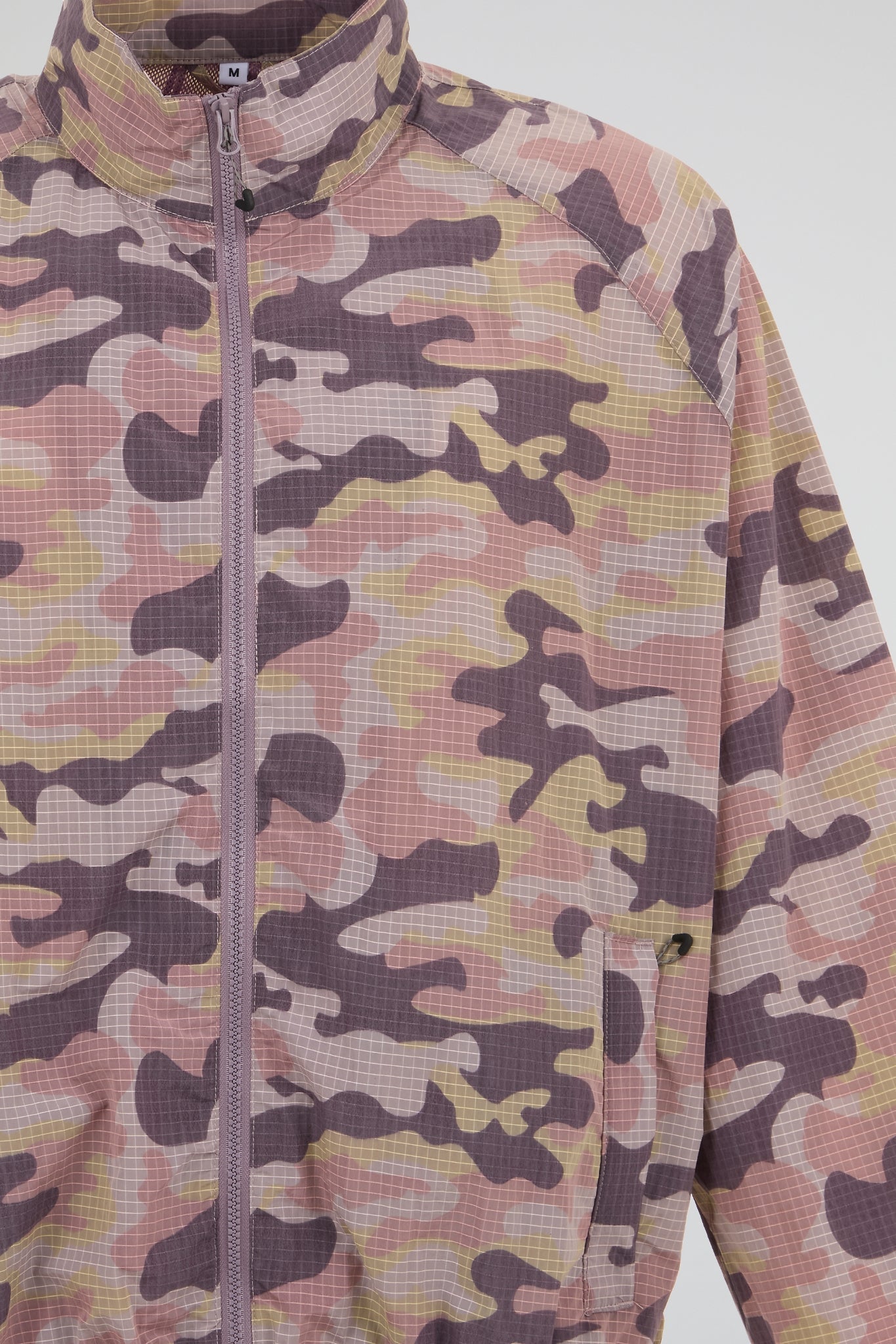 Camouflage Ripstop Zip Jacket