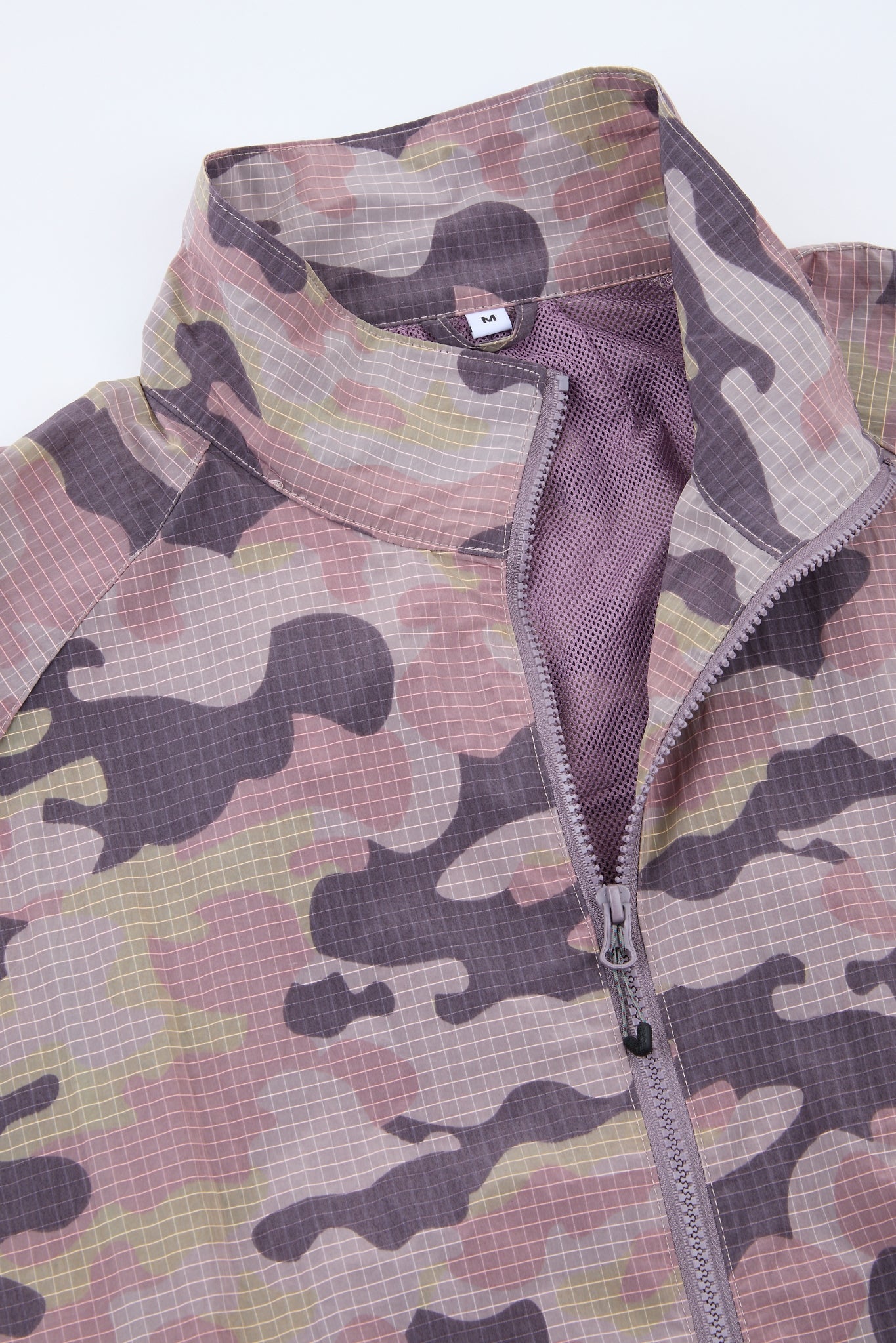 Camouflage Ripstop Zip Jacket