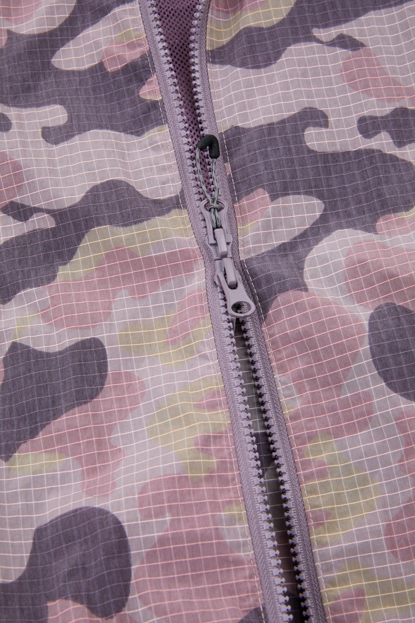 Camouflage Ripstop Zip Jacket
