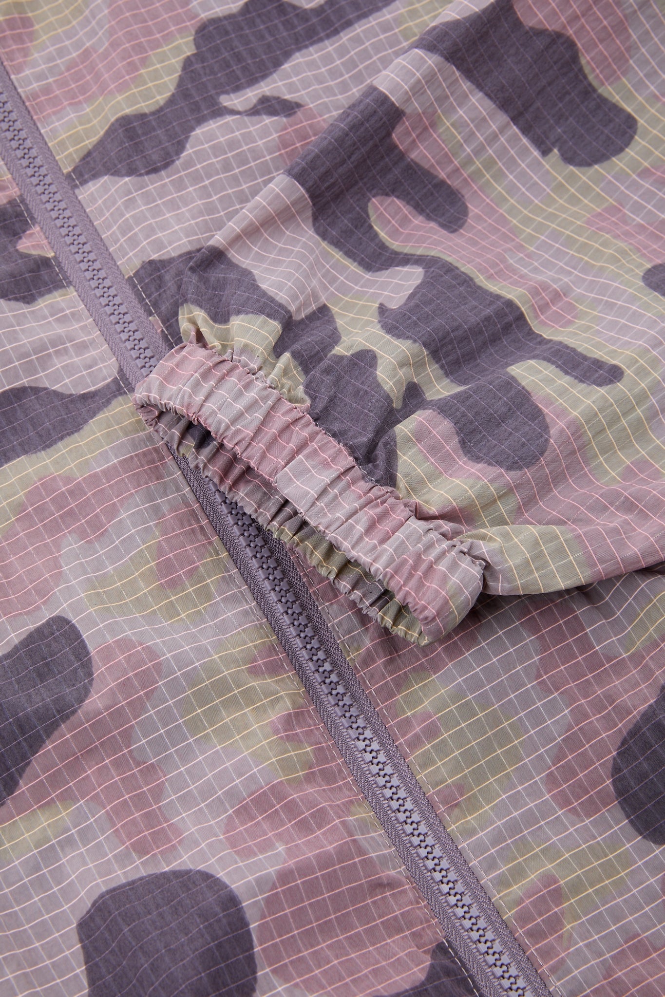 Camouflage Ripstop Zip Jacket