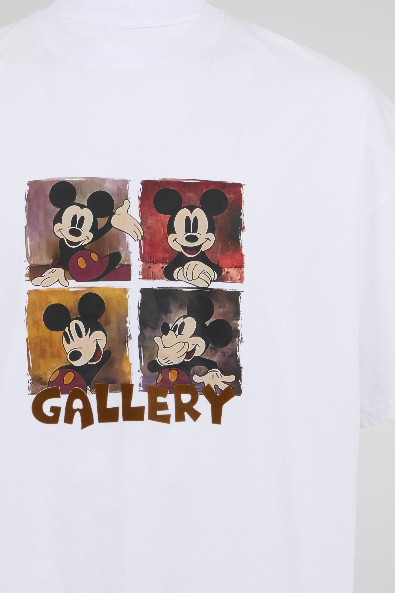 Optic White Mickey Graphic T-Shirt