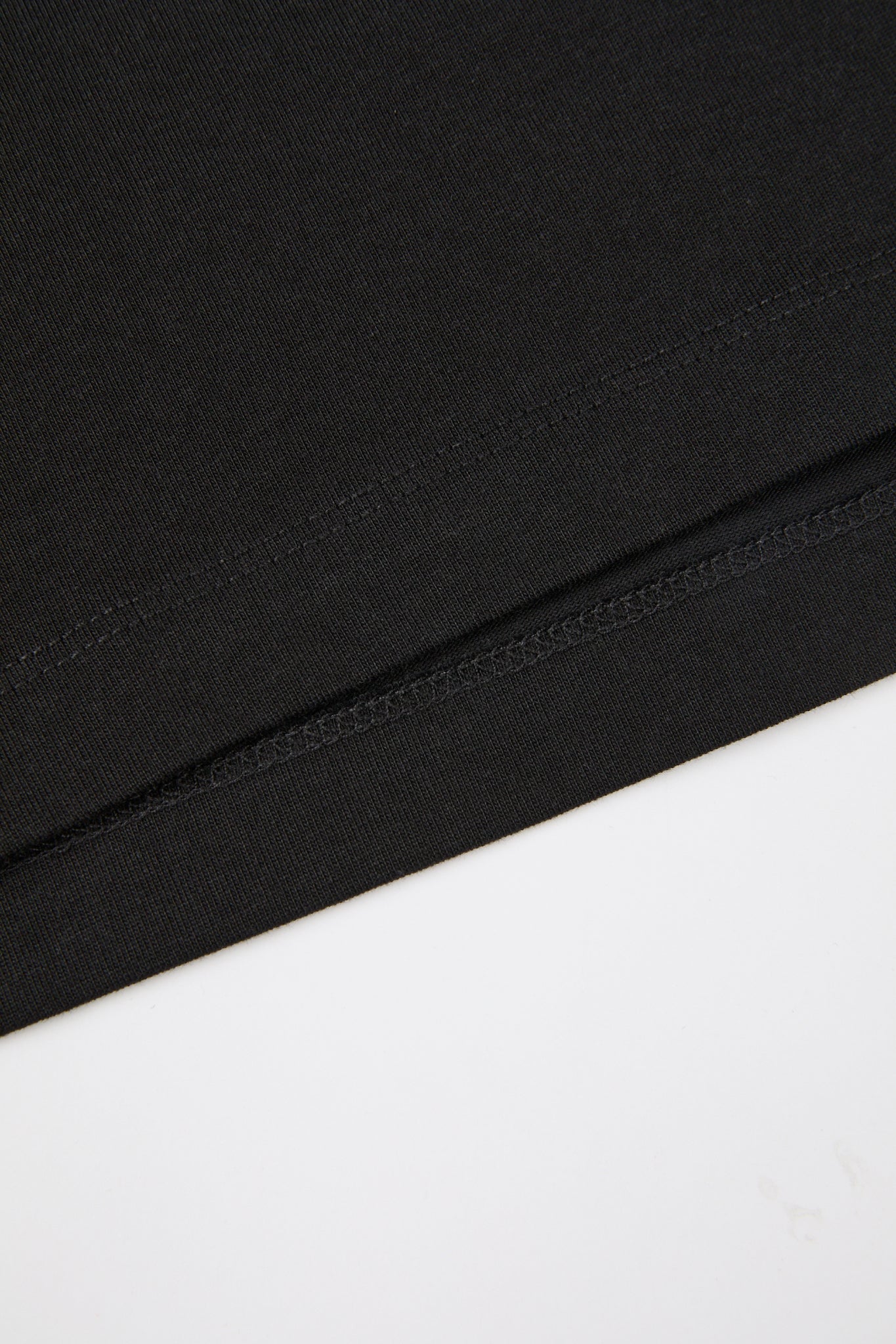 Black Boxy Essential Tee