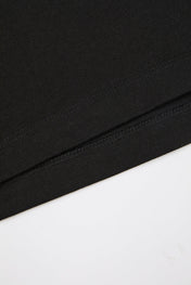 Black Boxy Essential Tee