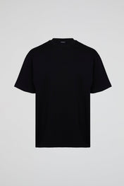 Black Boxy Essential Tee