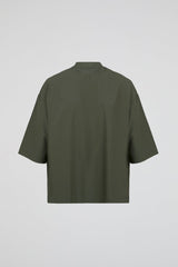 Deep Military Olive Oversized Technical T-Shirt