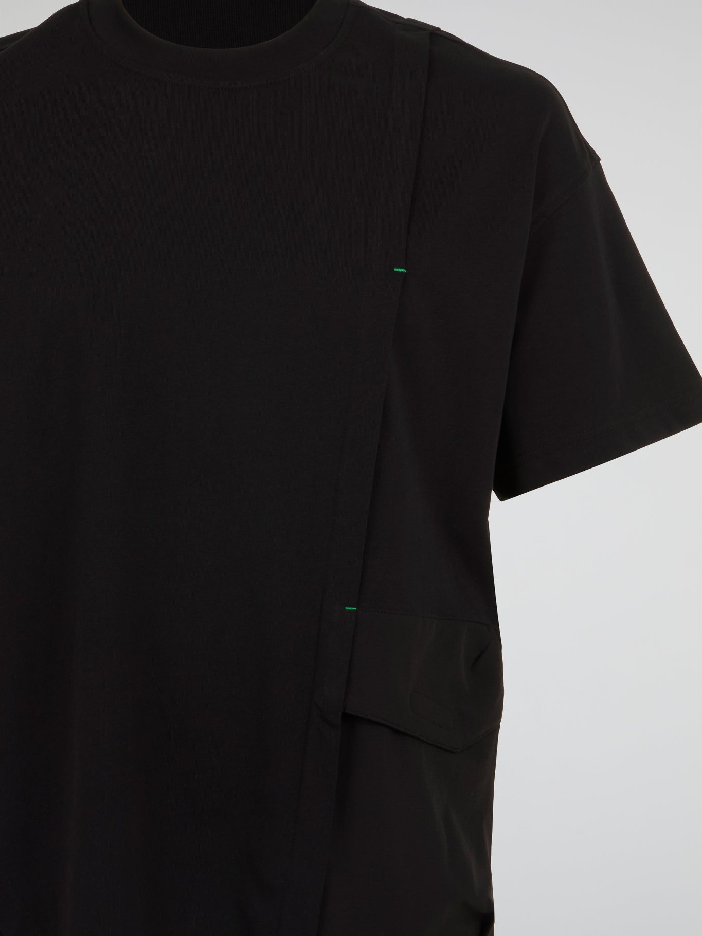 Jet Black Modular Utility T-Shirt