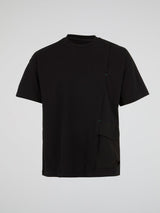 Jet Black Modular Utility T-Shirt
