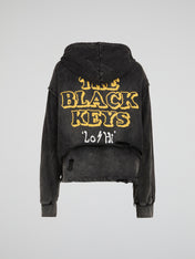 Avant-Garde Black Mickey Hoodie