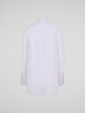 Artistic Knit Panel Shirt