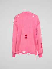 Distressed Long Sleeve Tee