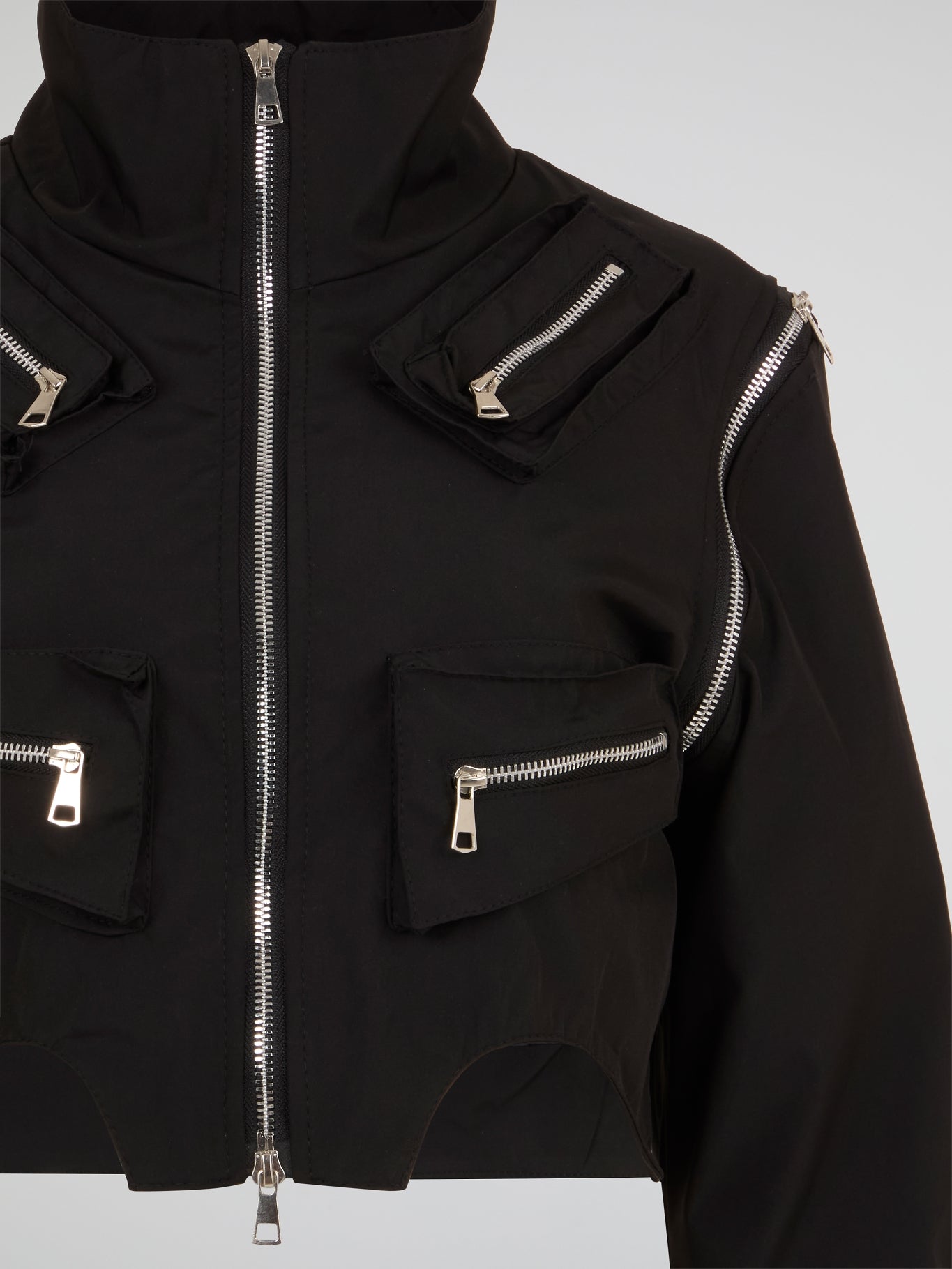 Obsidian Black Flight Jacket