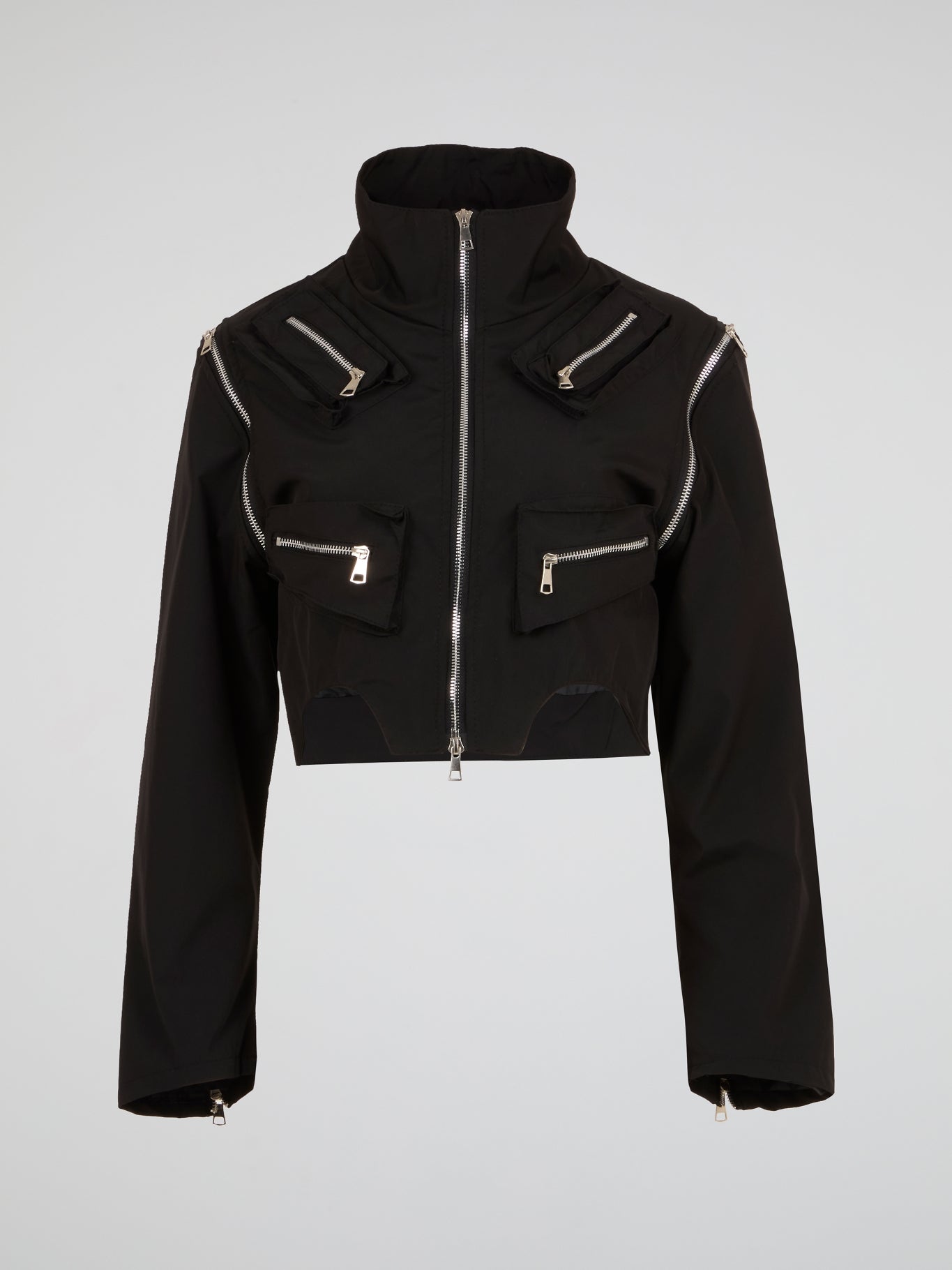 Obsidian Black Flight Jacket