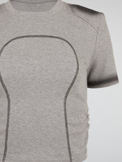 Technical Cropped Tee