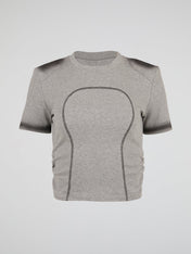 Technical Cropped Tee