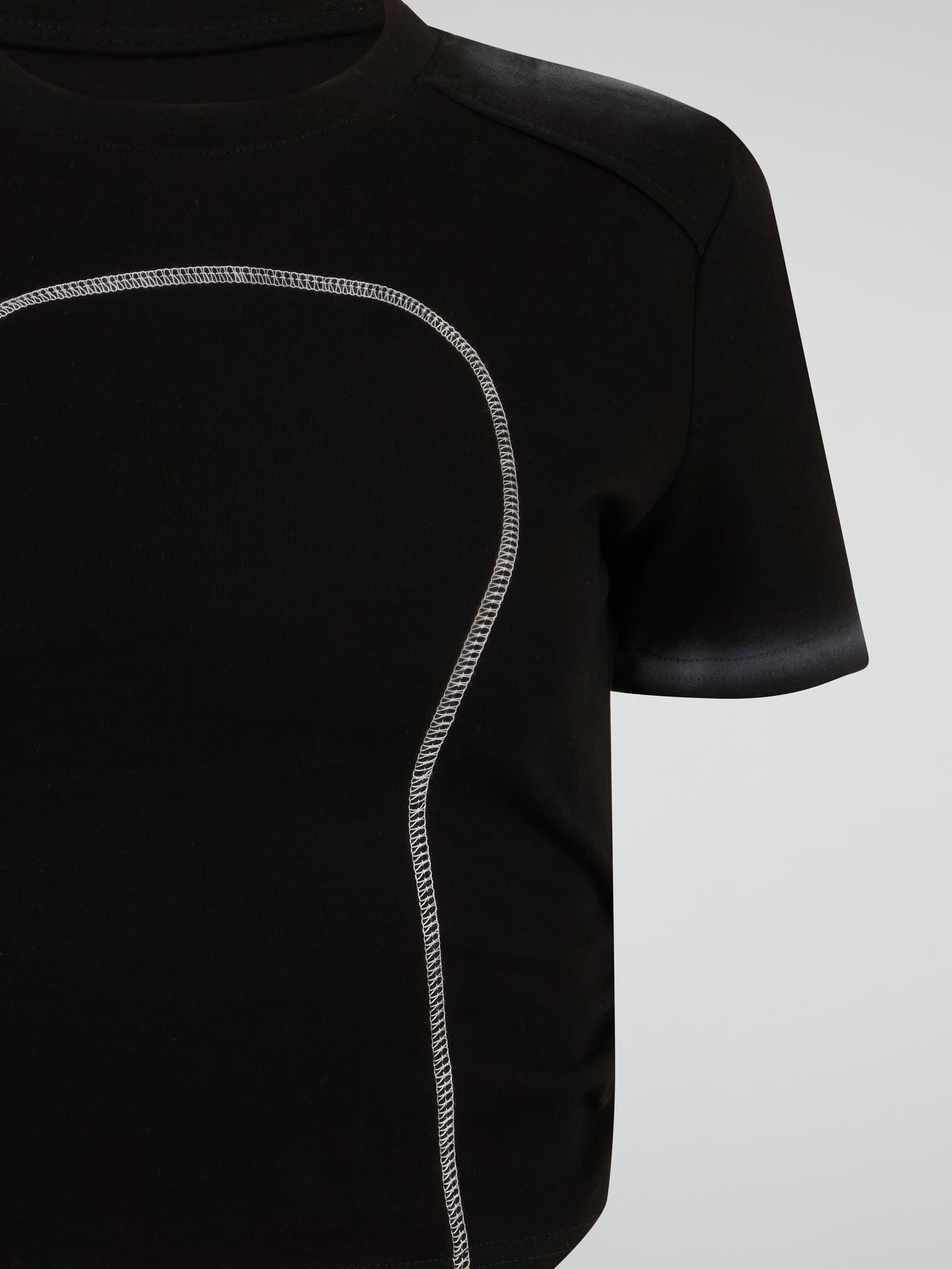 Technical Cropped Tee
