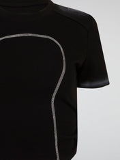 Technical Cropped Tee