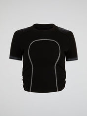 Technical Cropped Tee