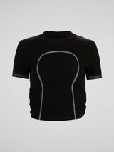 Technical Cropped Tee