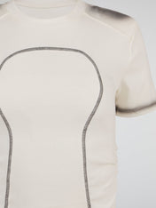 Technical Cropped Tee