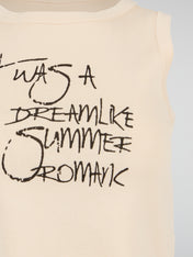 Dumist Dreamlike Summer Cropped Tank