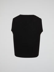 Midnight Black Dreamlike Summer Tank Top