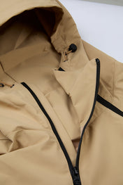 Dual-Zip Anorak Sand