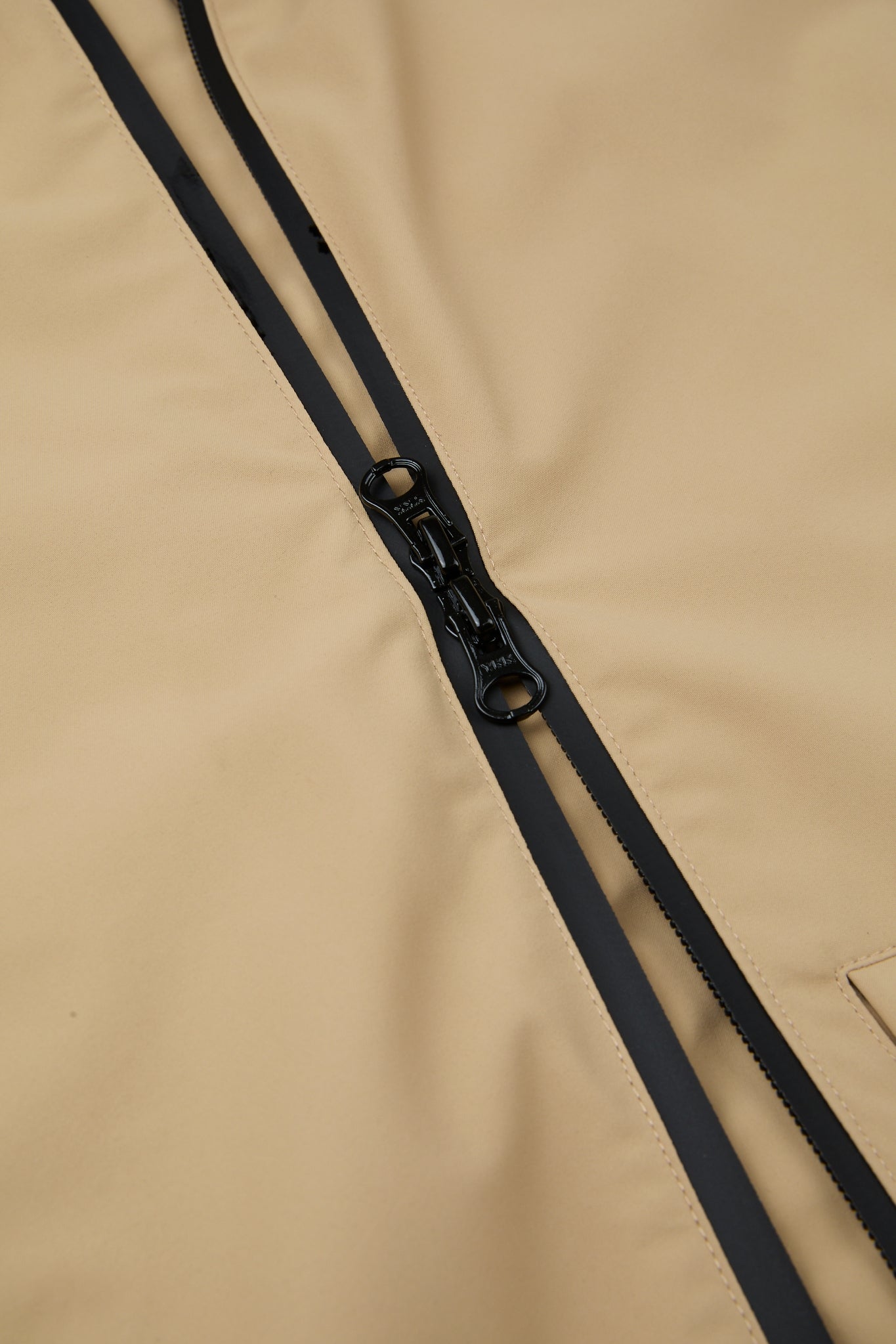 Dual-Zip Anorak Sand