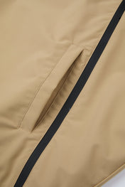 Dual-Zip Anorak Sand