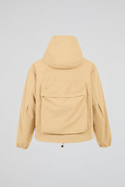 Dual-Zip Anorak Sand