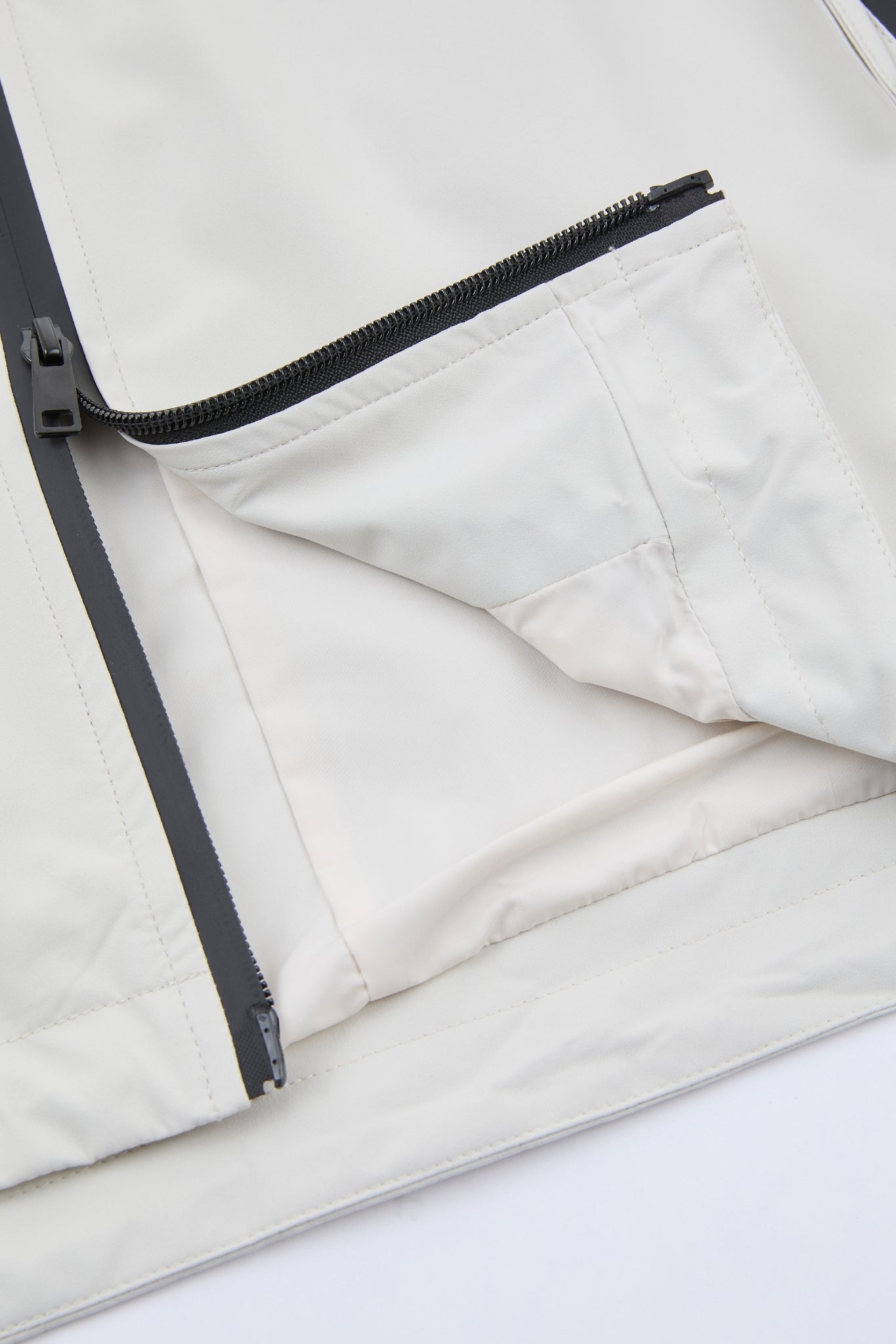 Convertible Technical Hooded Shell Jacket