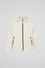 Convertible Technical Hooded Shell Jacket