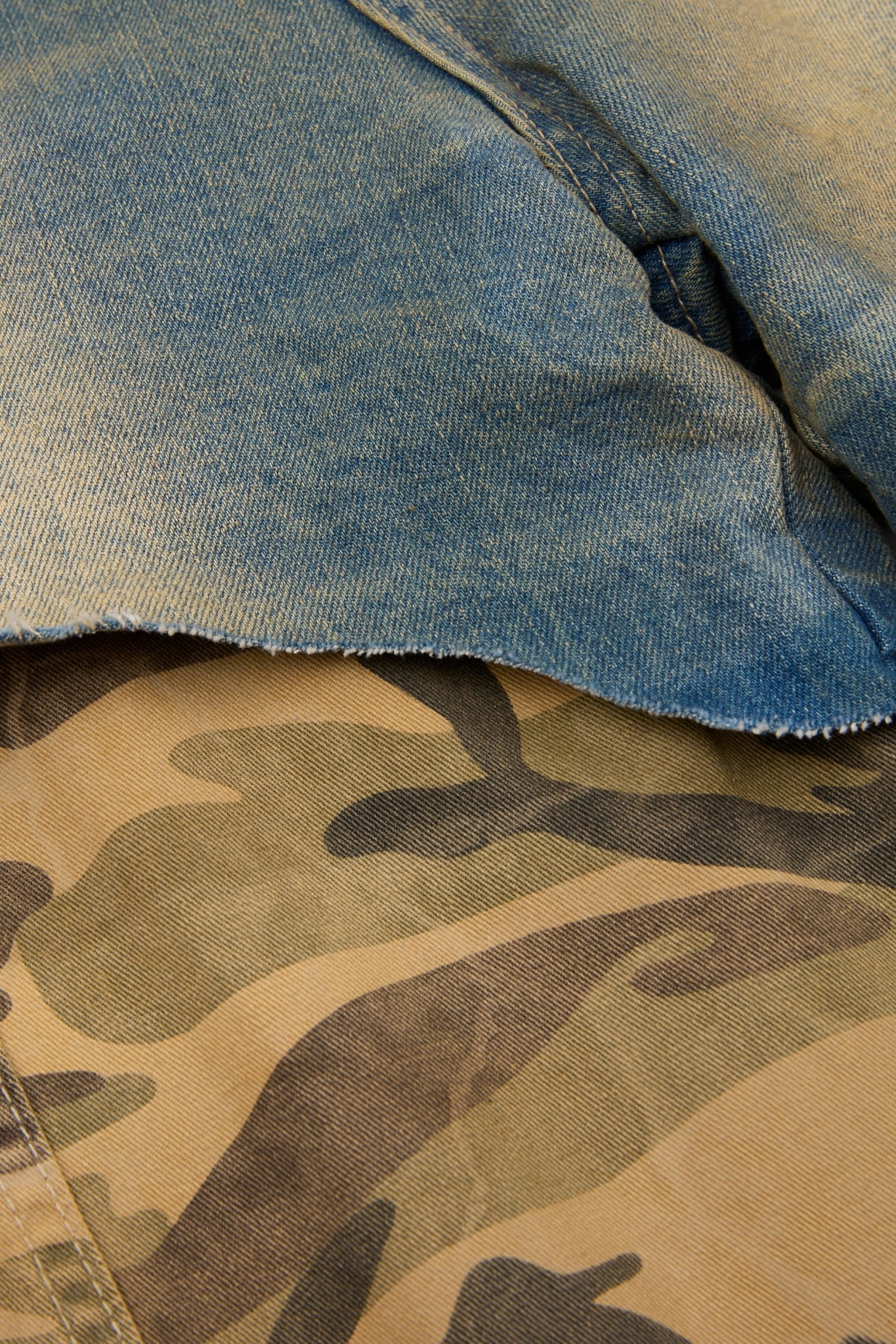 Layered Camo Utility Pants