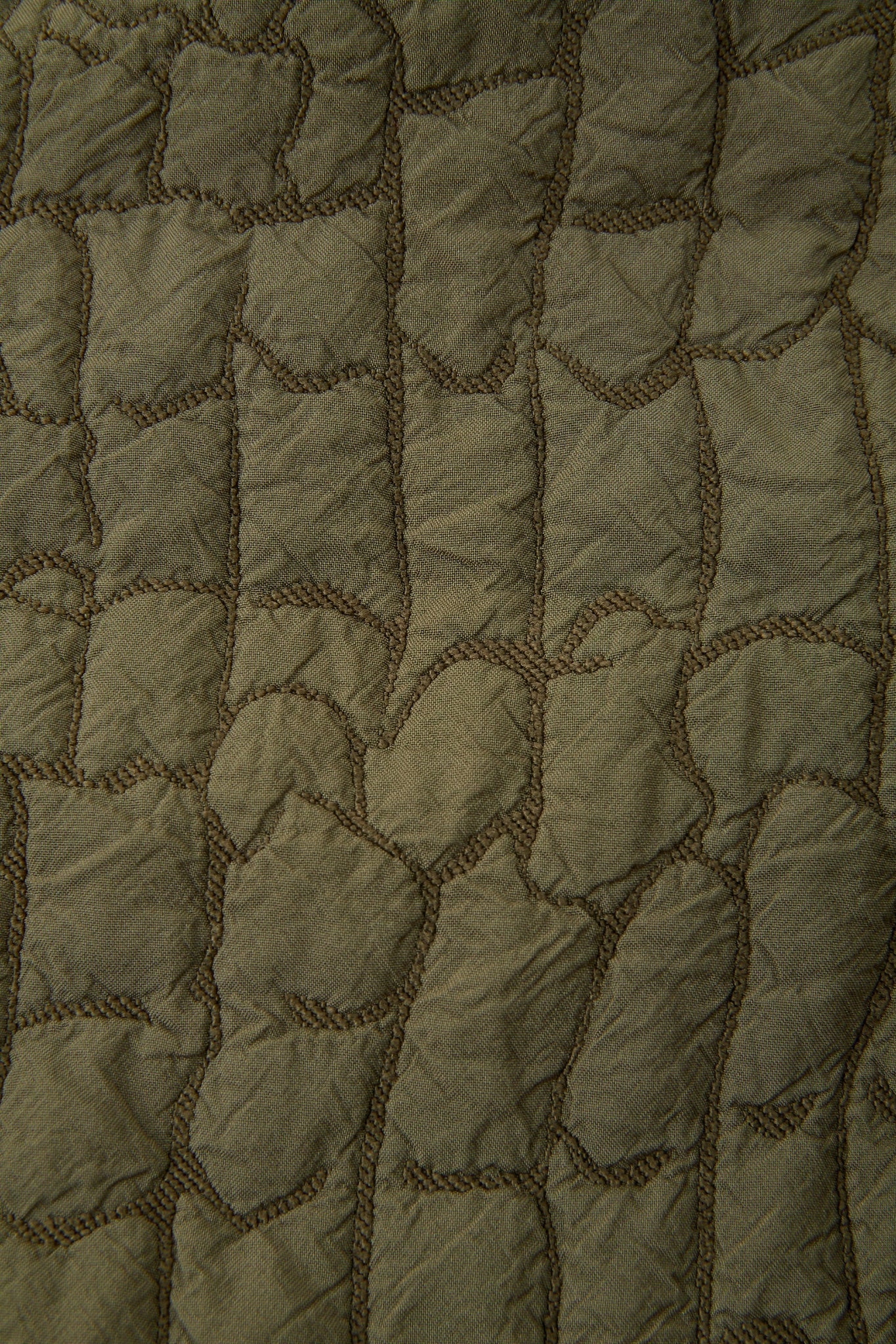 Quilted Texture Drawstring Shorts