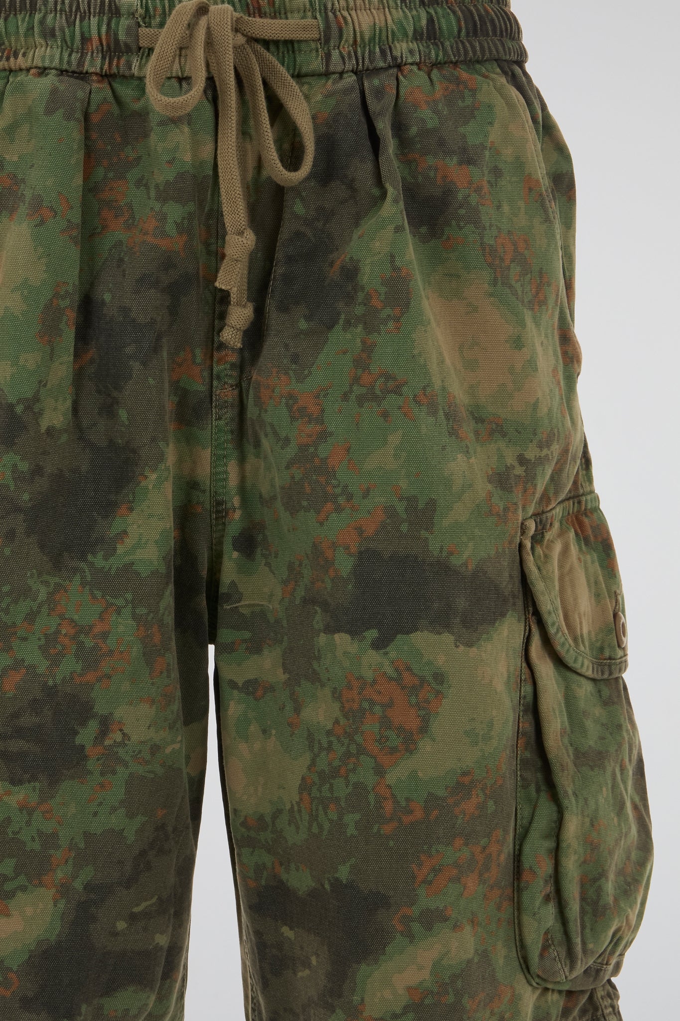 Woodland Camouflage Cargo Shorts