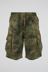 Woodland Camouflage Cargo Shorts
