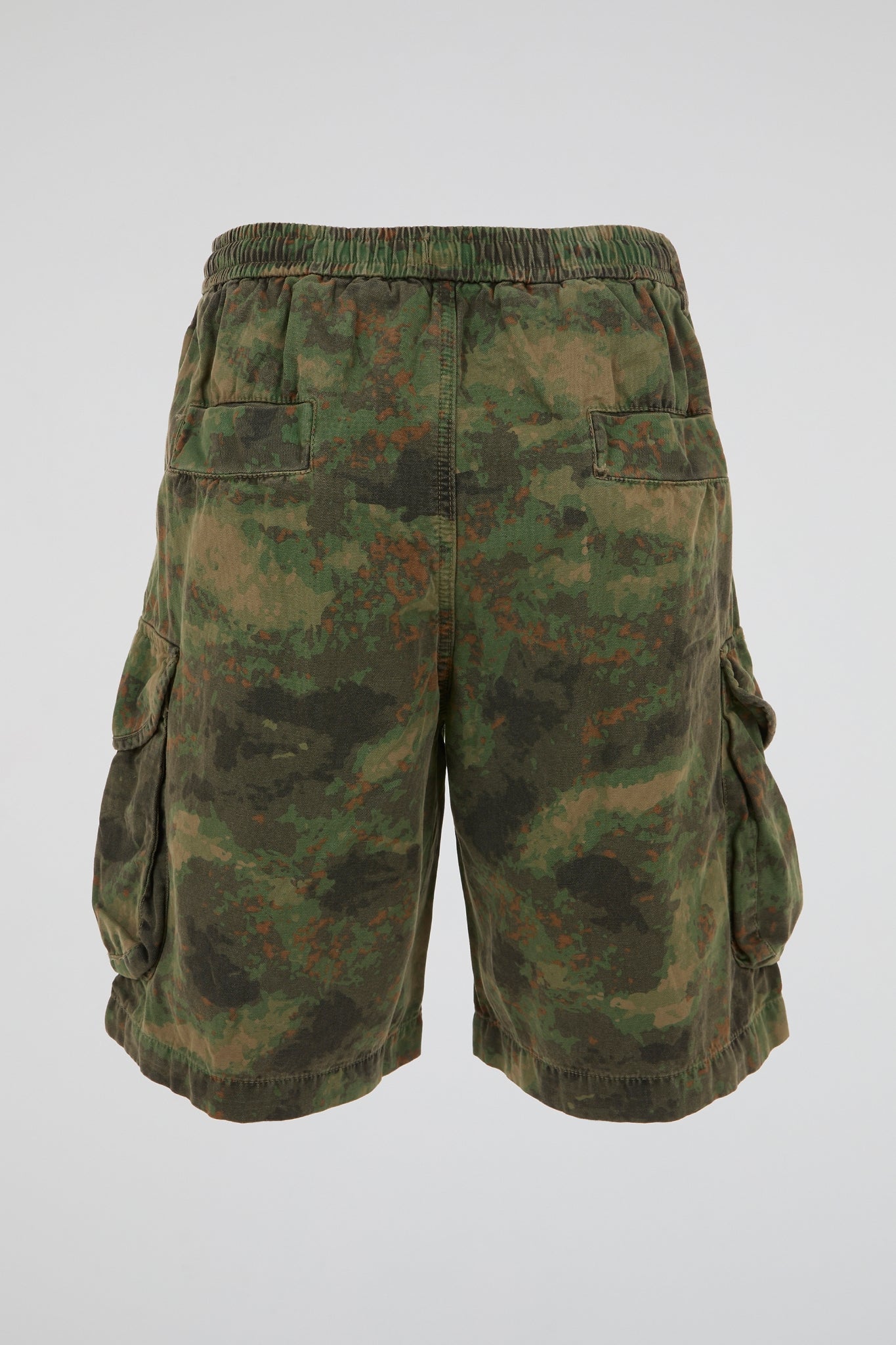 Woodland Camouflage Cargo Shorts