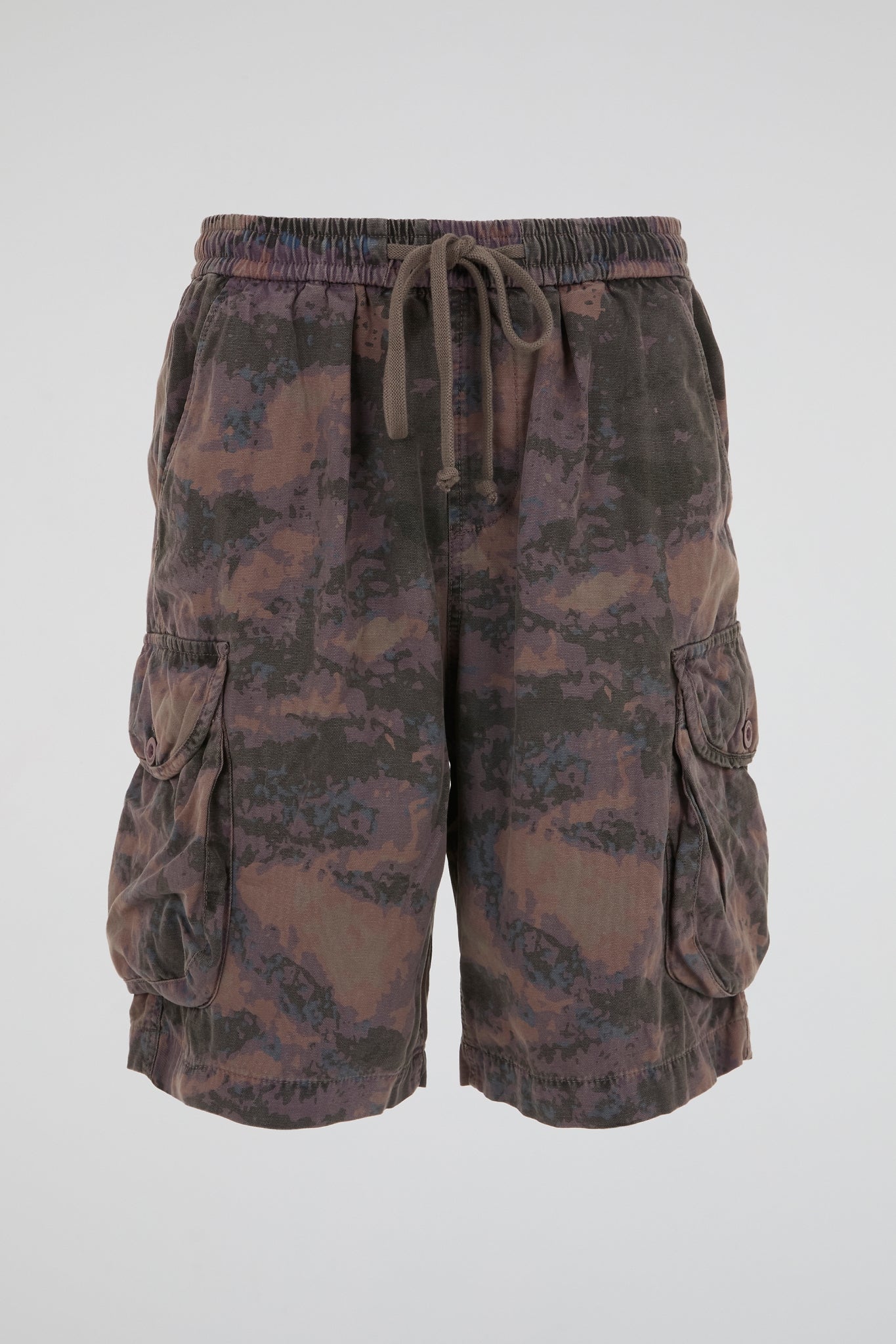 Woodland Camouflage Cargo Shorts